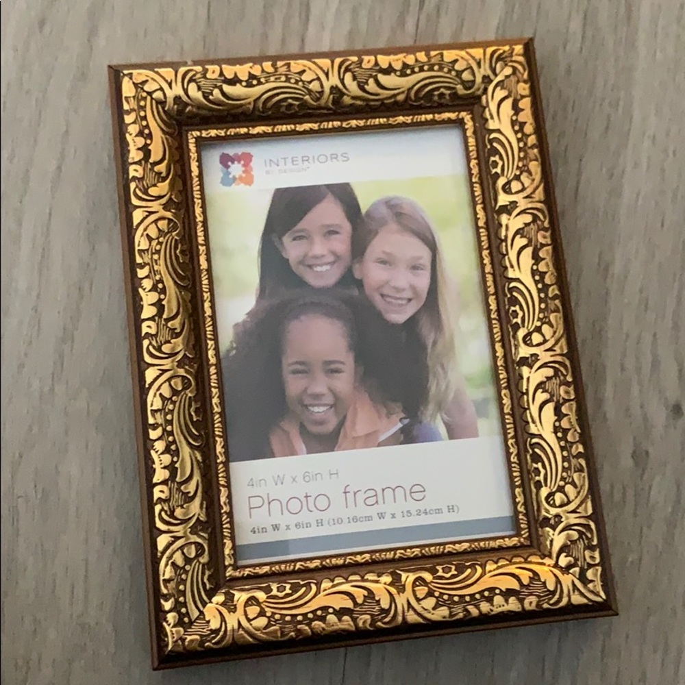 Gold vintage style Picture frame